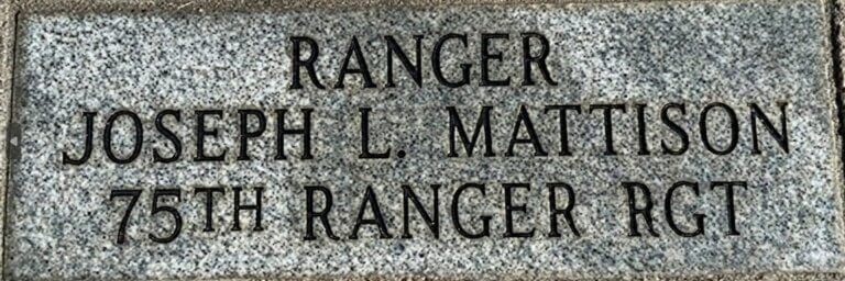 The Story Behind the Stone: J. Mattison